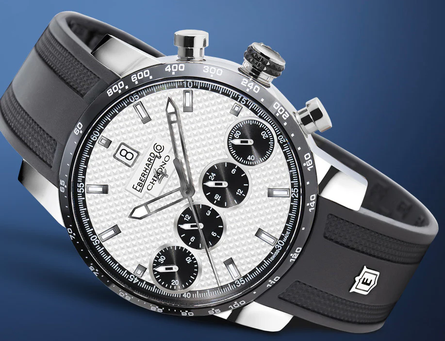 Eberhard & Co Chrono 4 21-42 Rubber Watch - Image 2