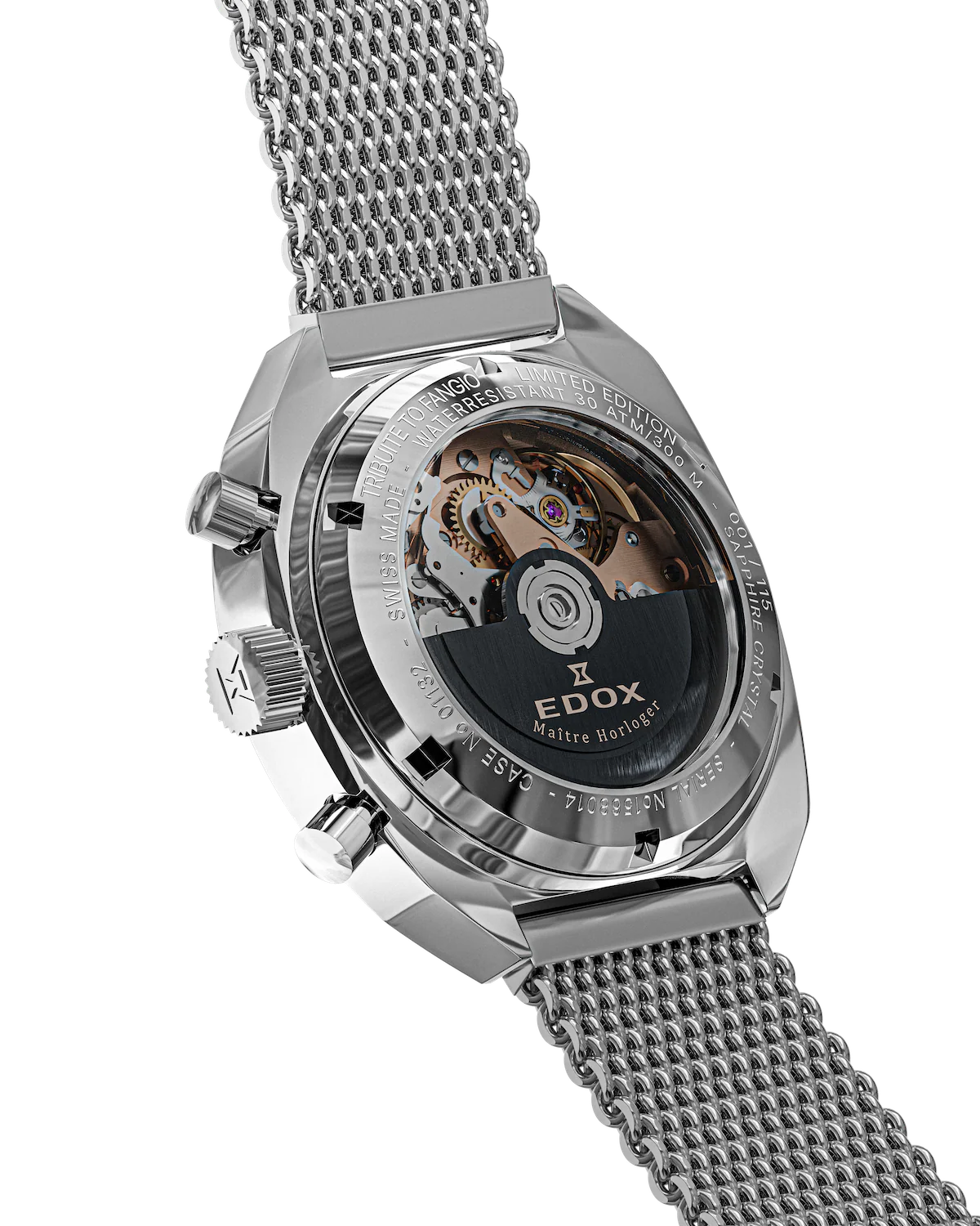 Edox Sportsman Fangio Limited Edition Watch - Image 5