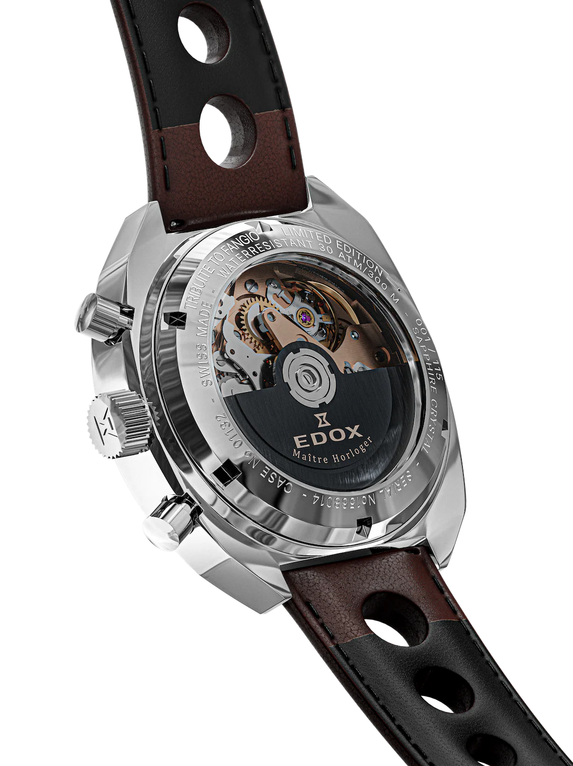 Edox Sportsman Fangio Limited Edition Watch - Image 6