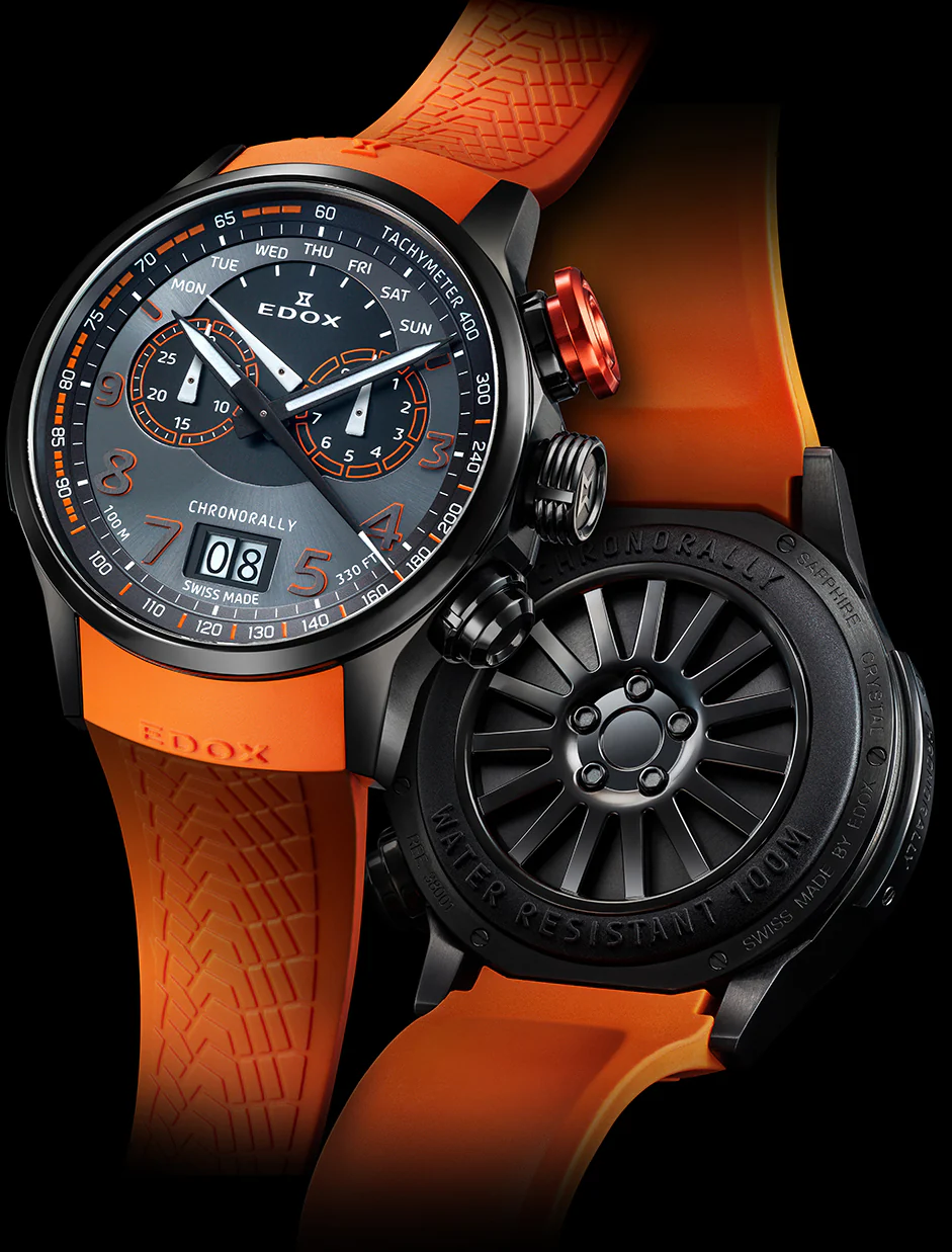 Edox Chronorally Chronograph Watch - Image 3