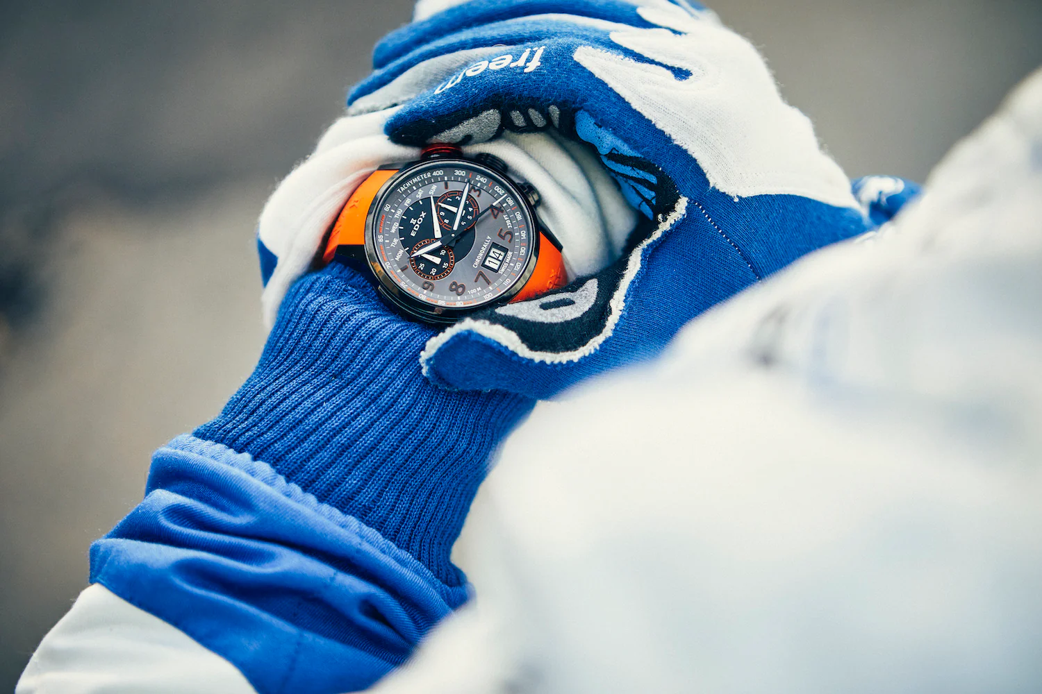 Edox Chronorally Chronograph Watch - Image 5
