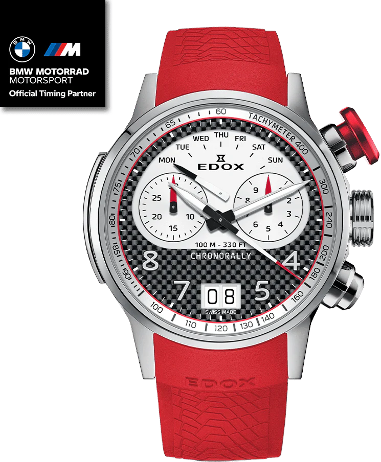 Edox Chronorally Chronograph BMW Limited Ediiton Watch - Image 3