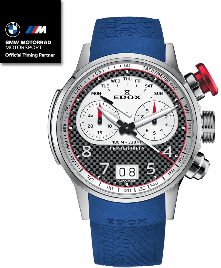 Edox Chronorally Chronograph BMW Limited Ediiton Watch - Image 4