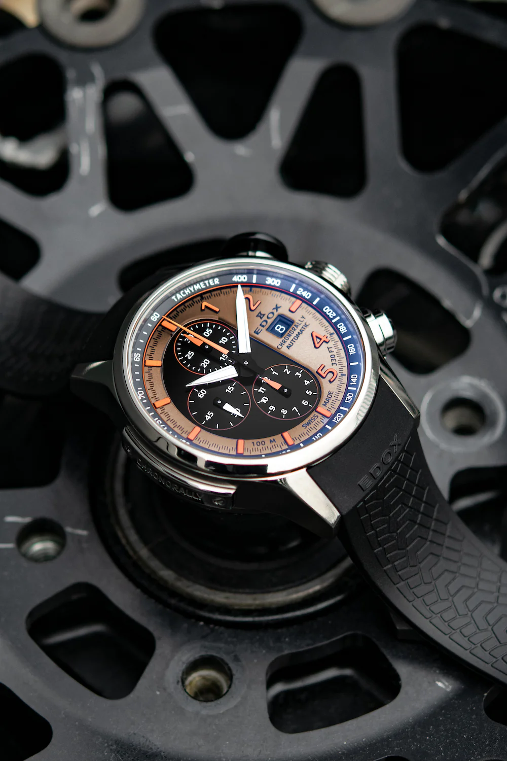 Edox Chronorally Chronograph Titinium - Image 3