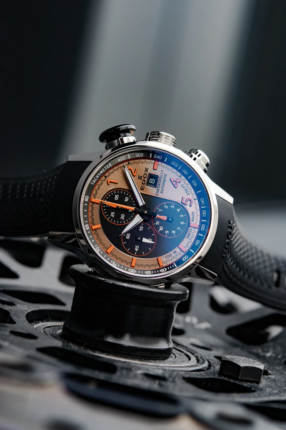 Edox Chronorally Chronograph Titinium - Image 4