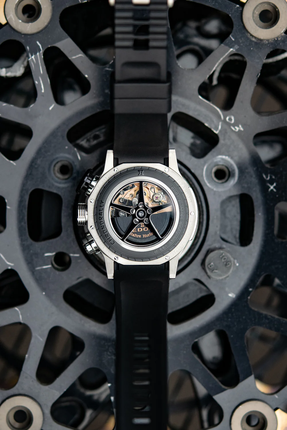 Edox Chronorally Chronograph Titinium - Image 5
