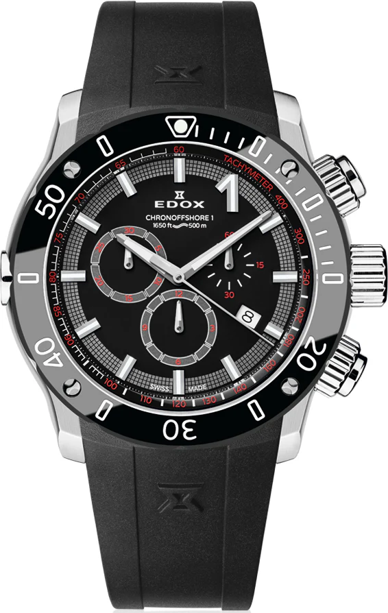 Edox Watch CO-1 Chrono Quartz