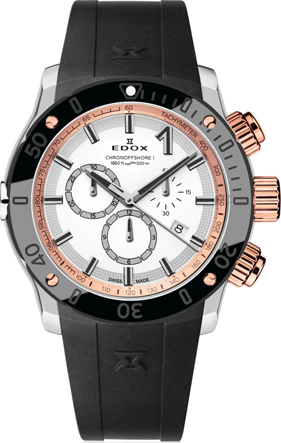 Edox Watch CO-1 Chrono Quartz