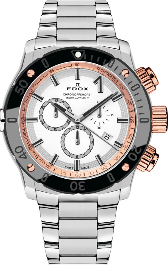 Edox Watch CO-1 Chrono Quartz