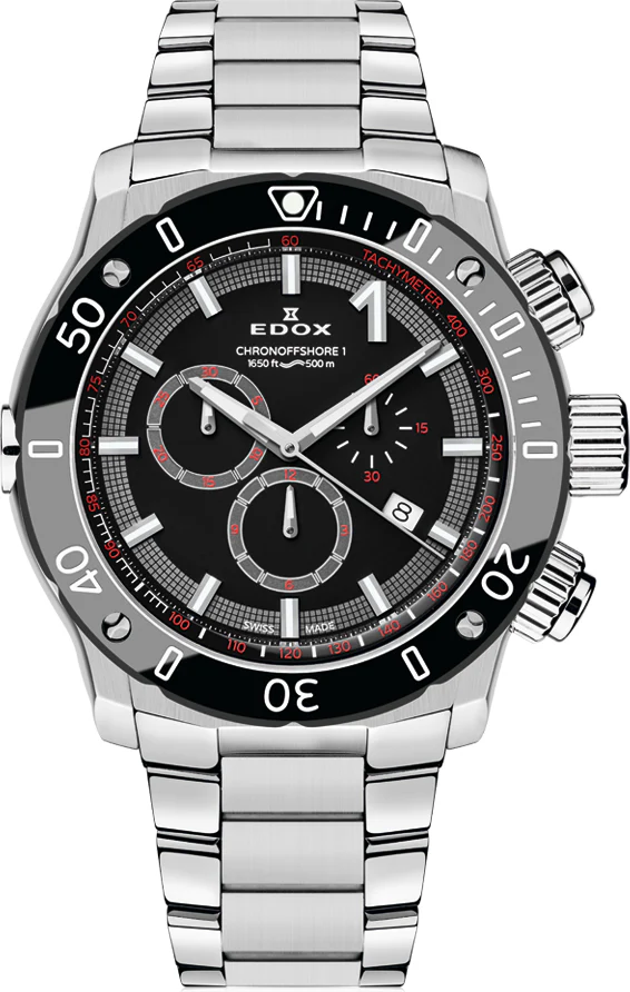 Edox Watch CO-1 Chrono Quartz