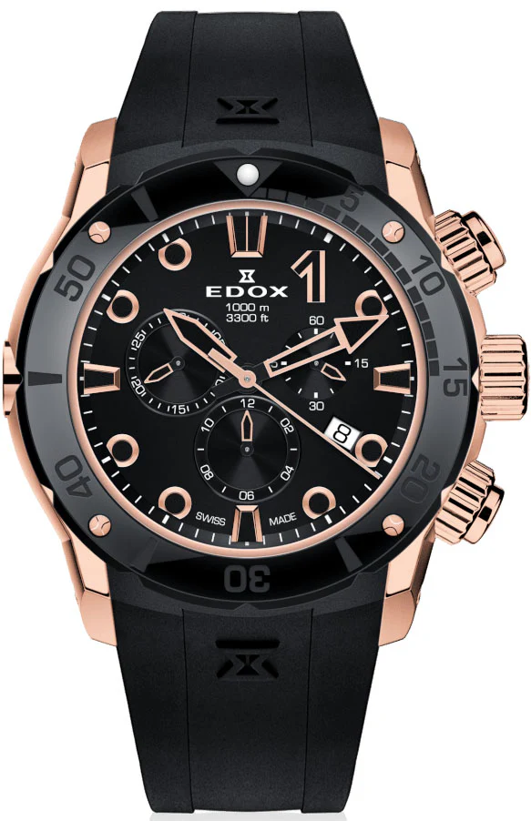 Edox CO-1 Chrono Quartz Titanium Watch