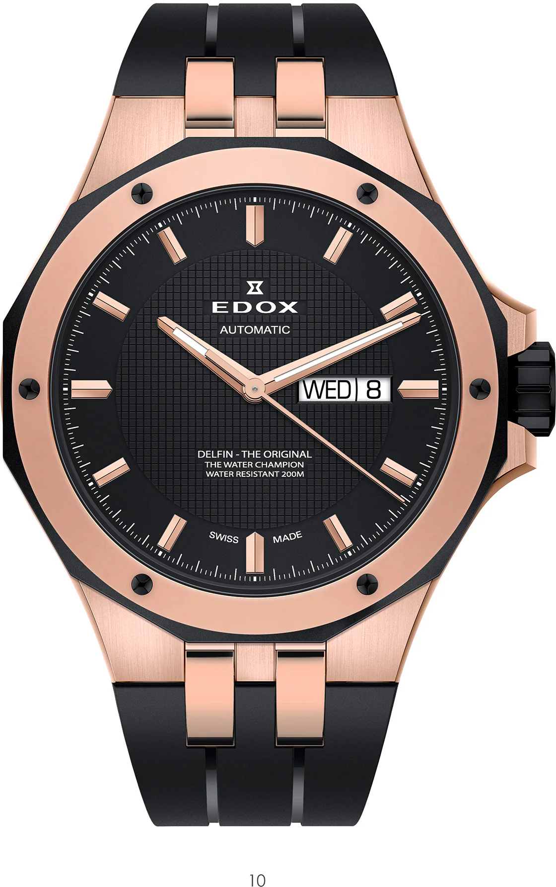 Edox Watch Delfin Automatic Day Date