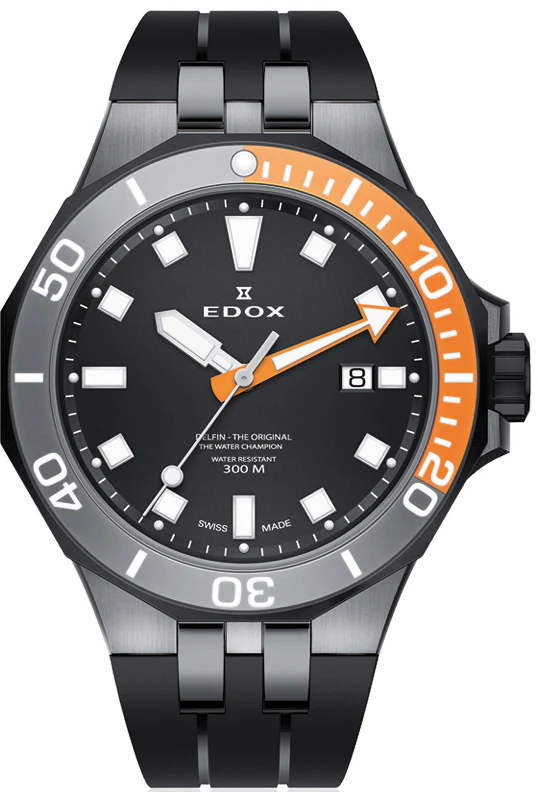 Edox Watch Delfin Diver 3 Hands