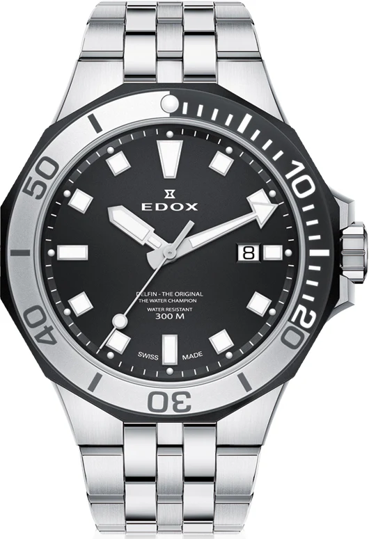 Edox Watch Delfin Diver 3 Hands