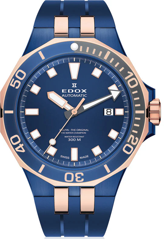 Edox Watch Delfin Diver 3 Hands