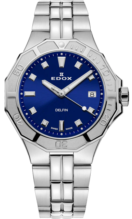 Edox Delfin Diver Date Lady Watch