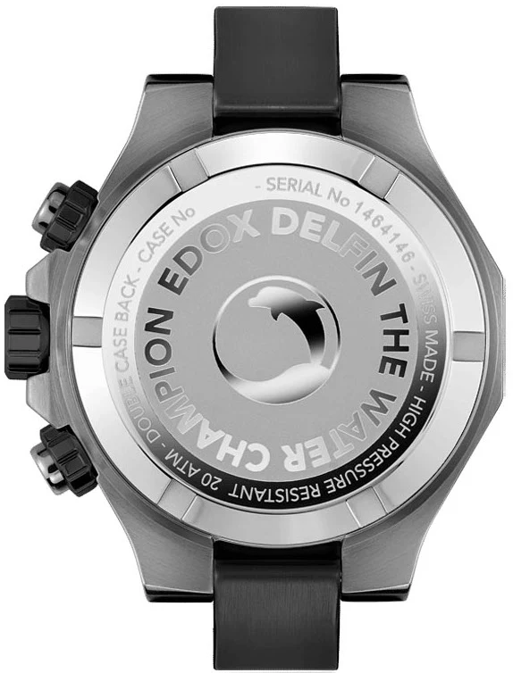 Edox Delfin The Original Chronograph Mens Watch - Image 2