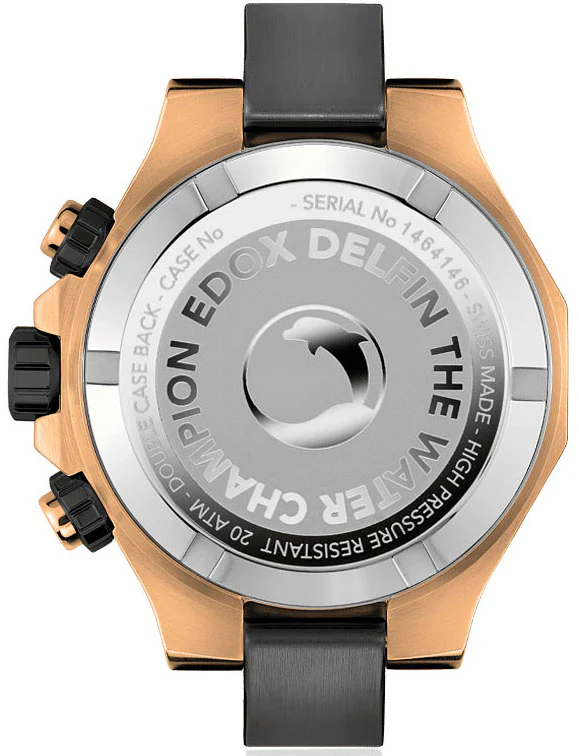Edox Delfin The Original Chronograph Mens Watch - Image 2