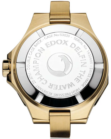 Edox Delfin The Original Lady Quartz 3 Hands Watch - Image 2