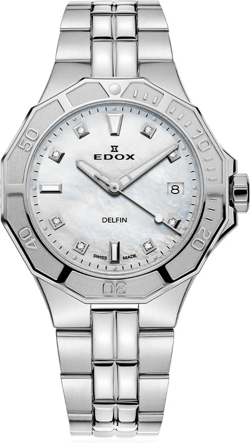 Edox Delfin The Original Lady Quartz 3 Hands Watch