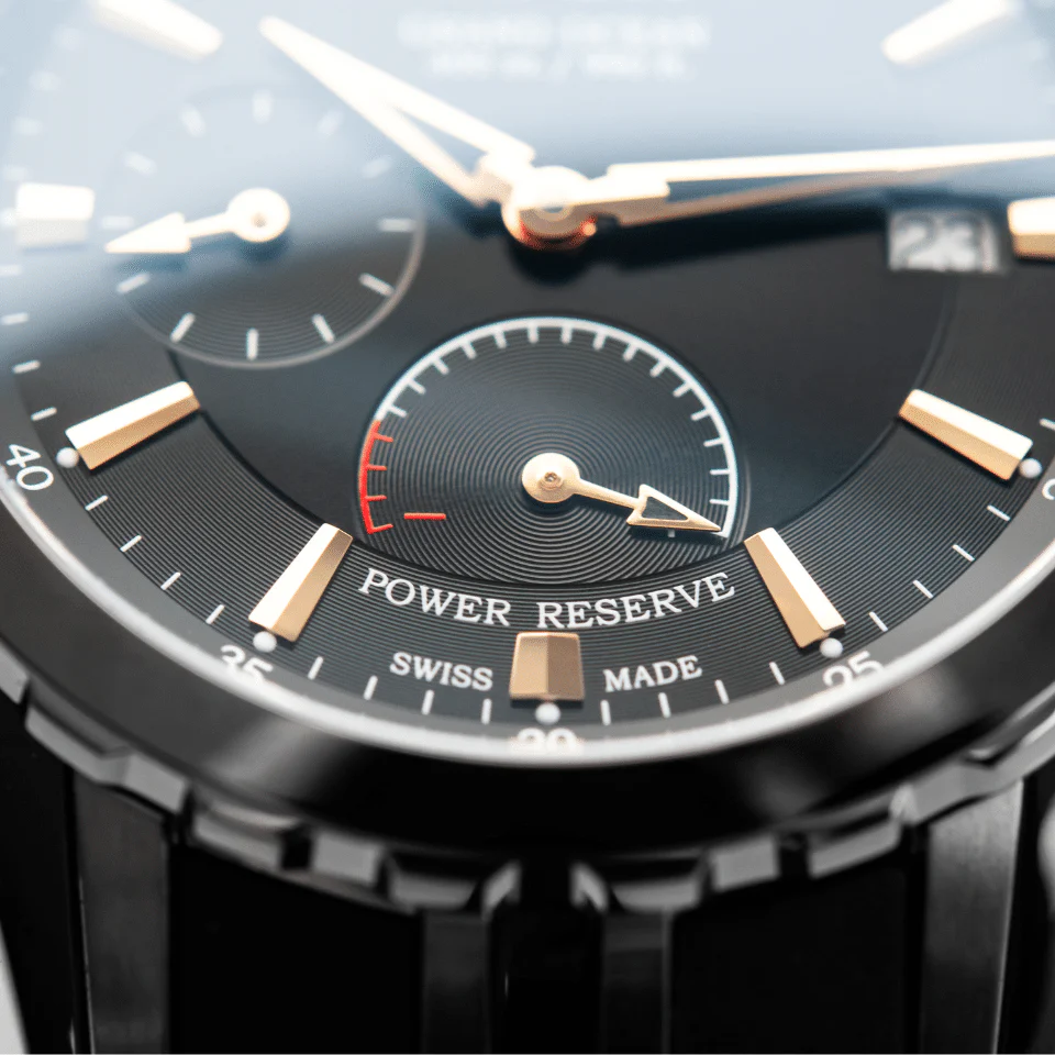 Edox Grand Ocean Power Reserve Small Second Watch - Image 3