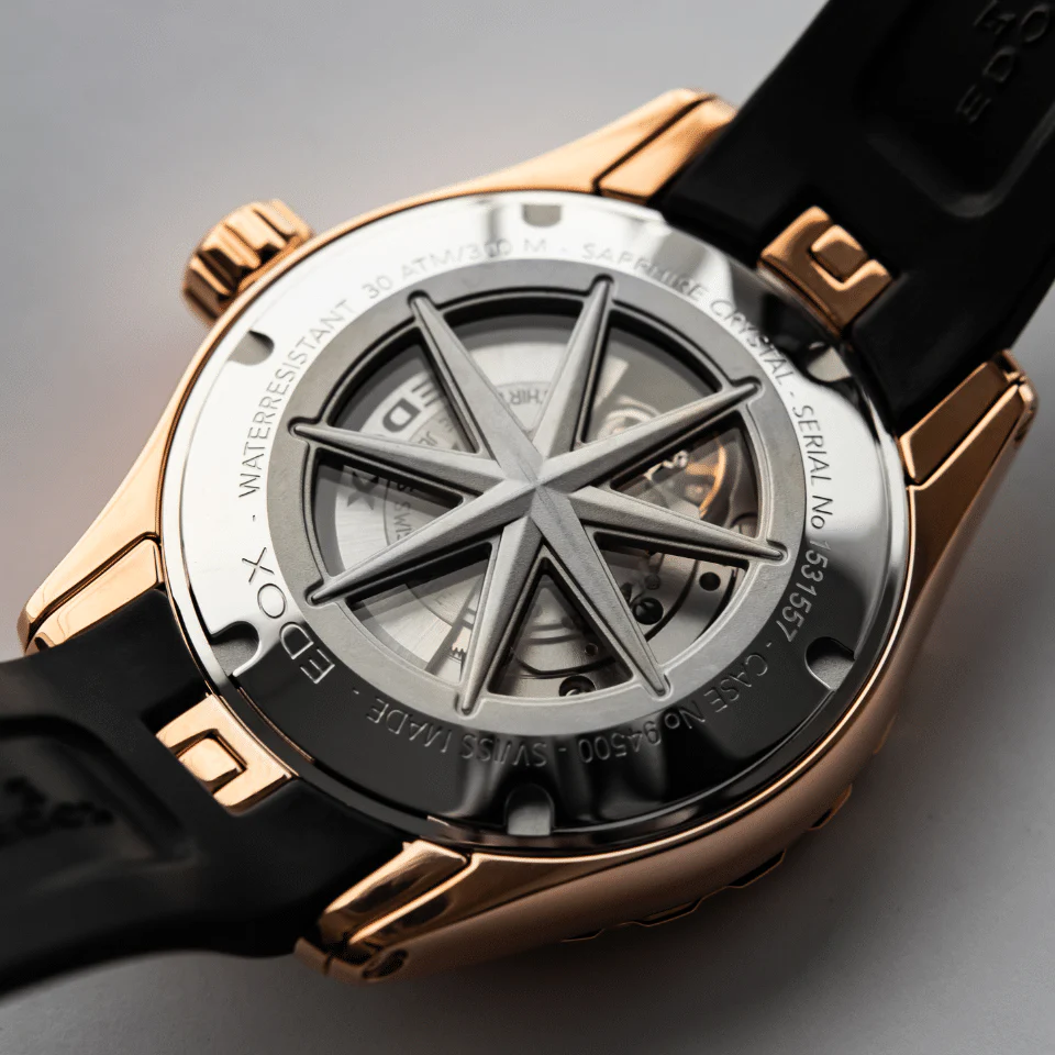 Edox Grand Ocean Power Reserve Small Second Watch - Image 3