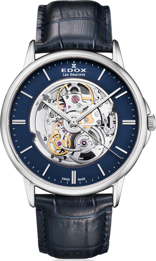 Edox Watch Les Bemonts Automatic Skeleton