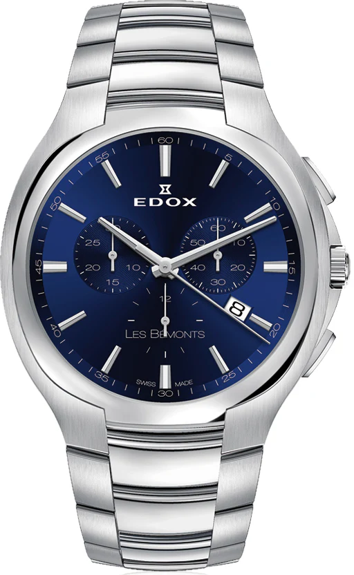 Edox Watch Les Bemonts Chrono Quartz