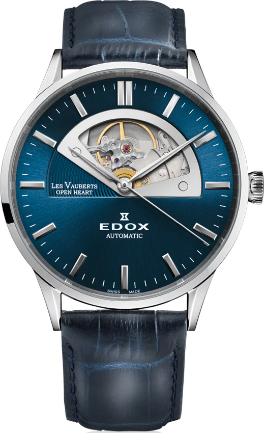 Edox Watch Les Vauberts Open Heart Automatic
