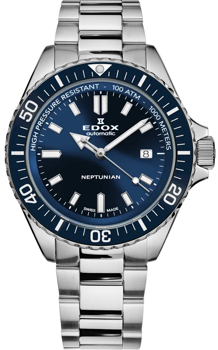 Edox Neptunian Date Automatic Watch