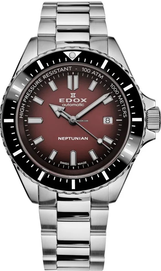 Edox Neptunian Date Automatic Watch