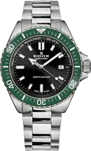 Edox Neptunian Date Automatic Watch