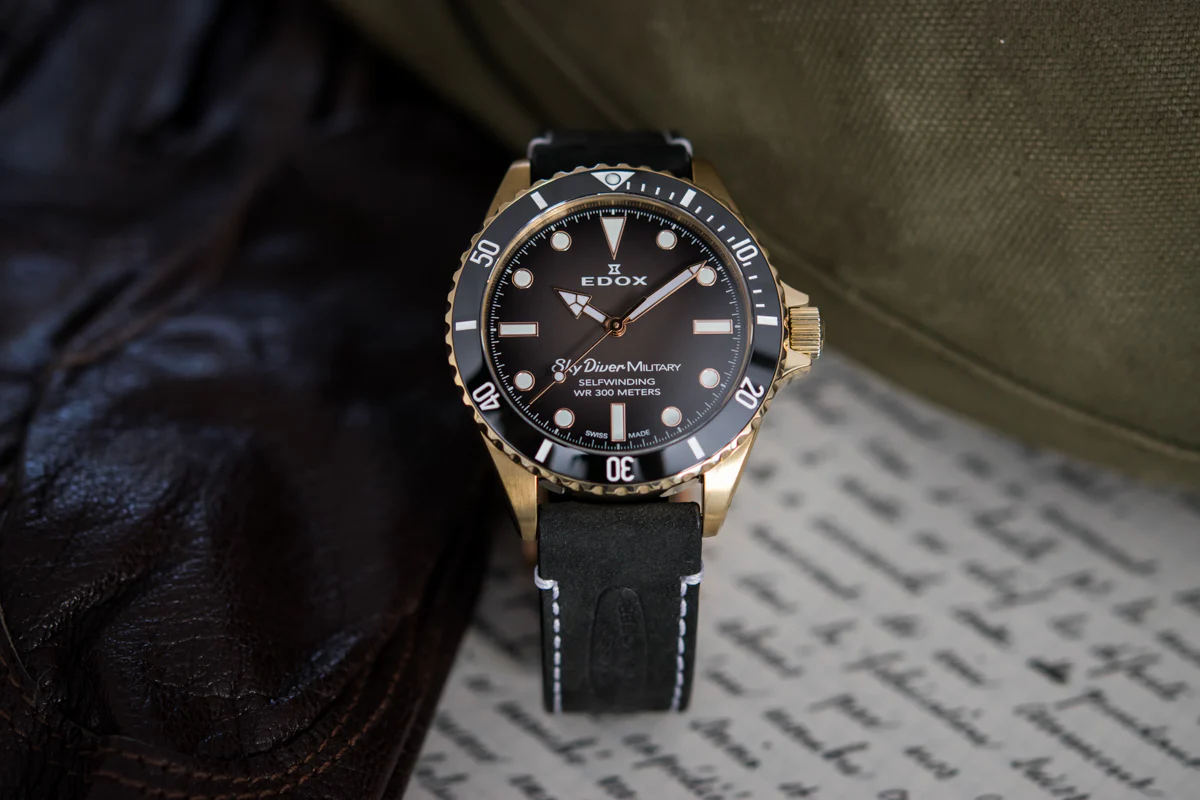 Edox Watch Skydiver Military Limited Edition - Image 15