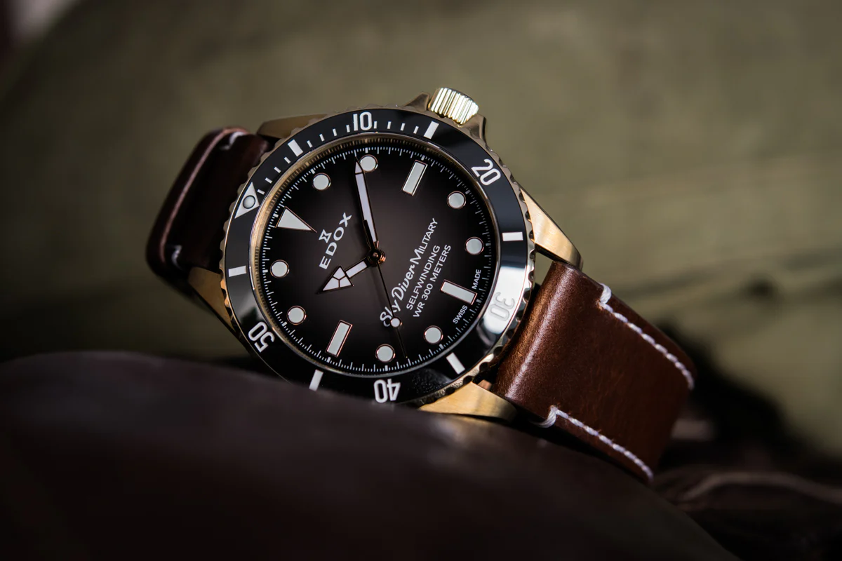 Edox Watch Skydiver Military Limited Edition - Image 7