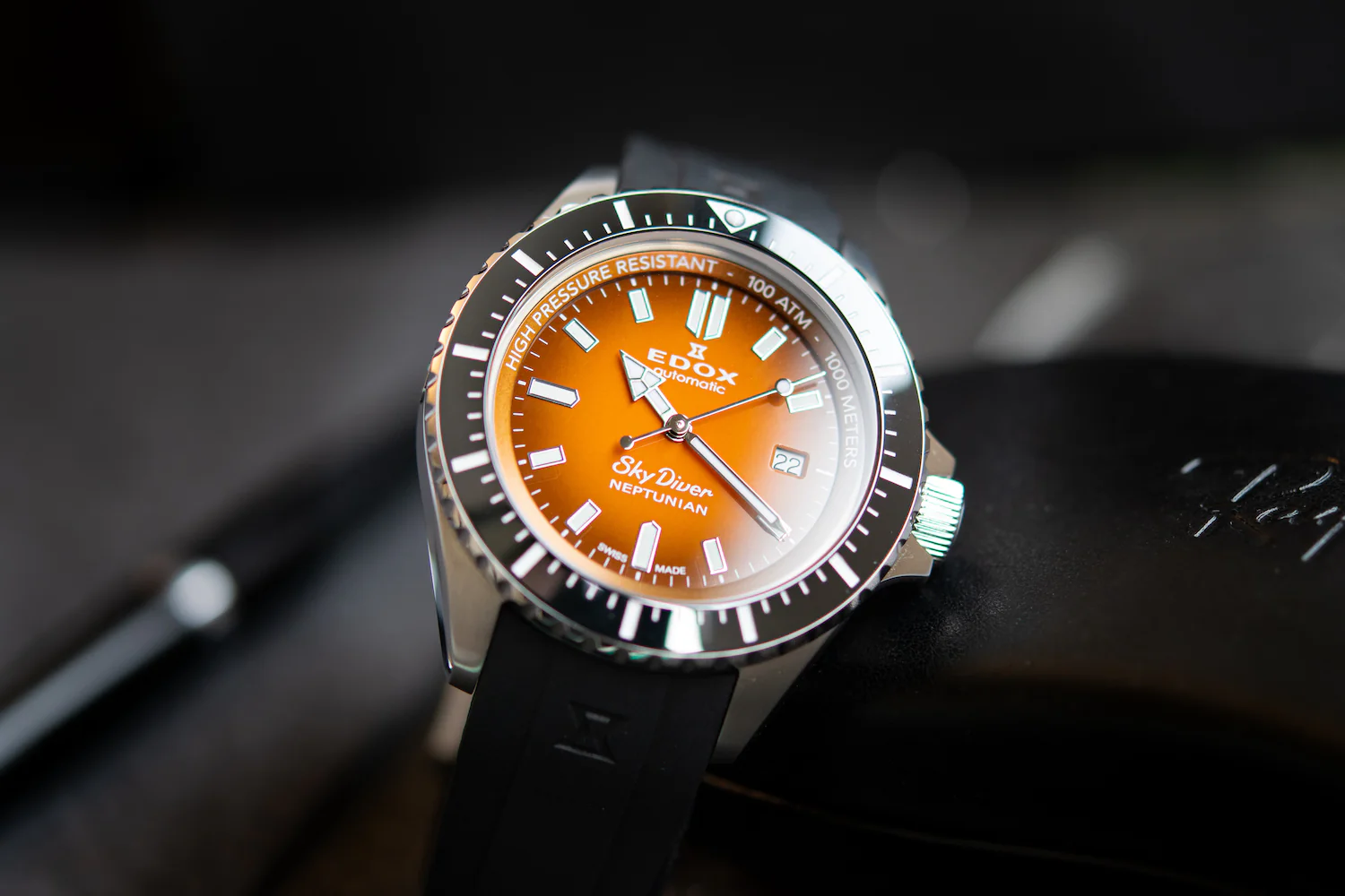 Edox Watch Skydiver Neptunian Automatic - Image 2
