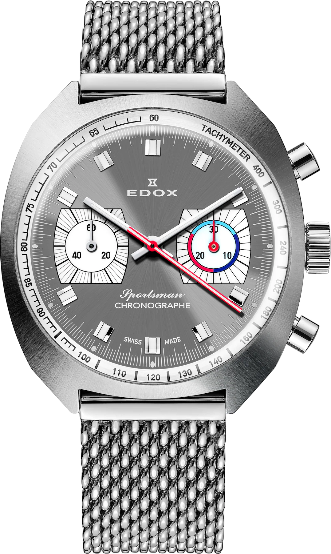 Edox Sportsman Chronographe Automatic Grey Limited Edition Watch
