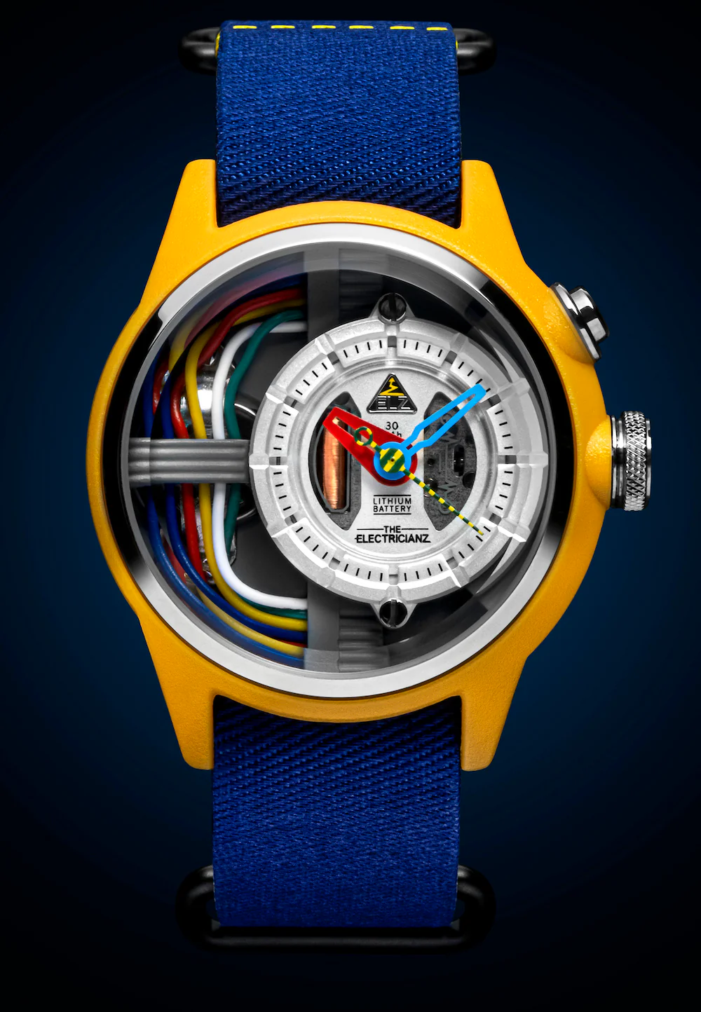 Electricianz Nylon Cable Z 42mm Blue Fabric - Image 4