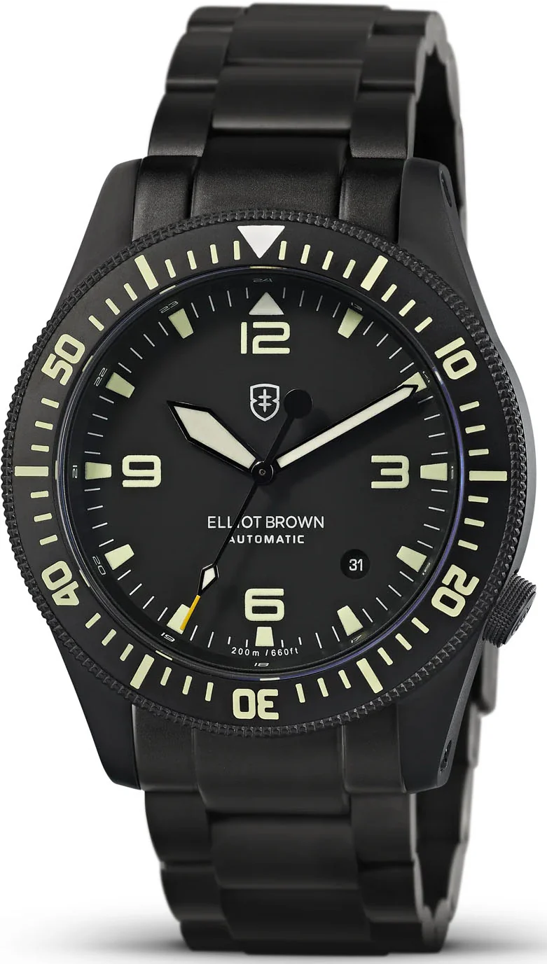 Elliot Brown Holton Automatic PVD Bracelet