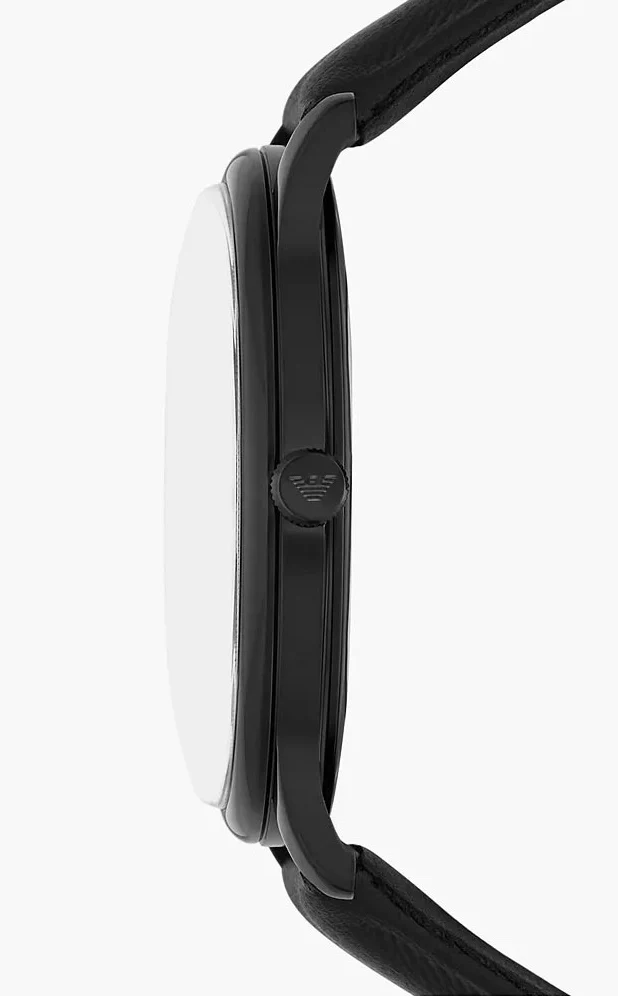 Emporio Armani Black Mens Watch - Image 3