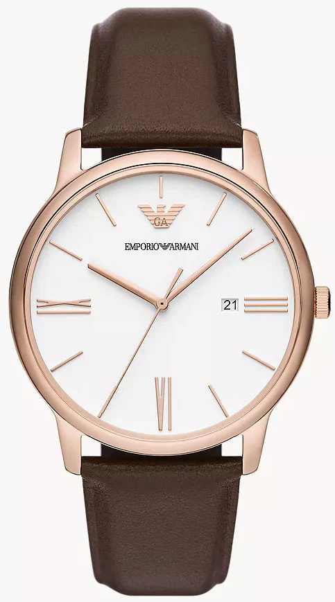 Emporio Armani White Mens Watch