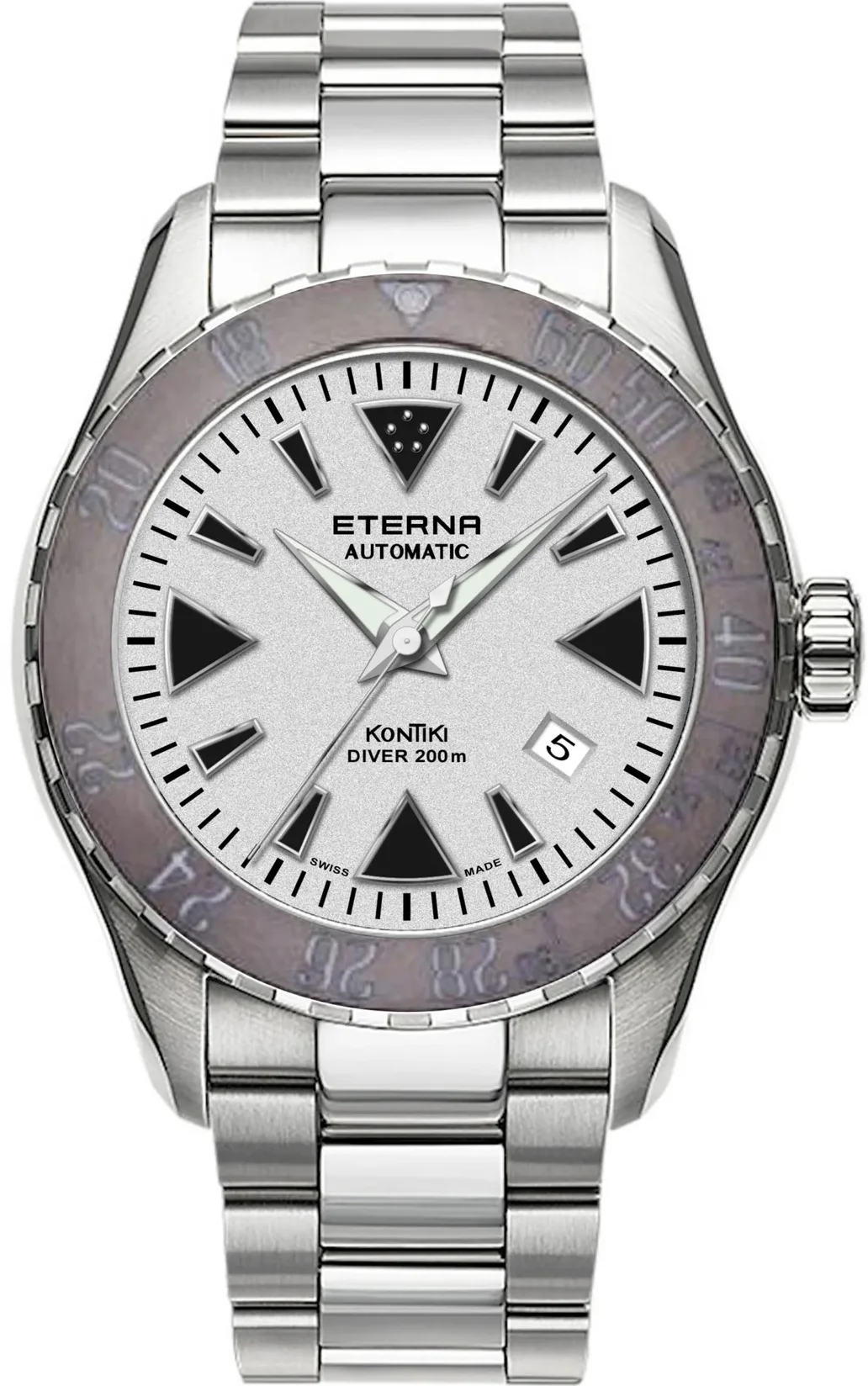 Eterna Watch KonTiki Diver Grey