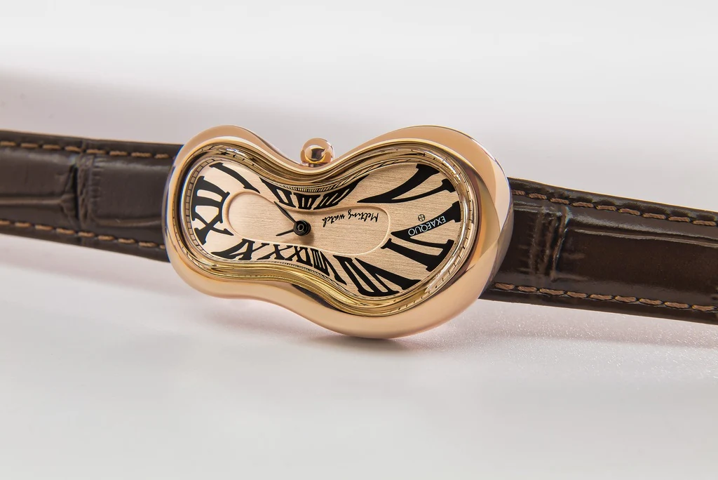 Exaequo Classic Melting PVD Rose Gold Rose Gold Dial Watch - Image 3