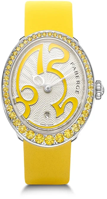 Faberge Colours of Love Eggsistence Yellow Sapphire Watch