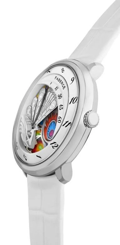 Faberge Compliquee Peacock Arte White Gold Limited Edition - Image 2