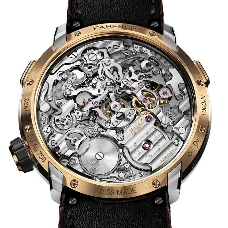 Faberge Visionnaire Chronograph Rose Gold Watch - Image 2