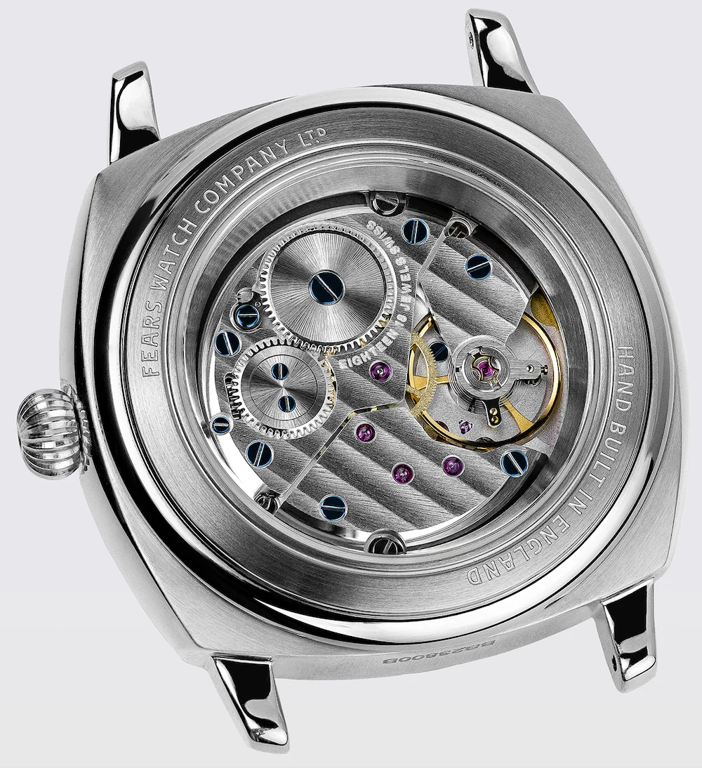 Fears Brunswick 38 Orchid Alcantara Watch - Image 3