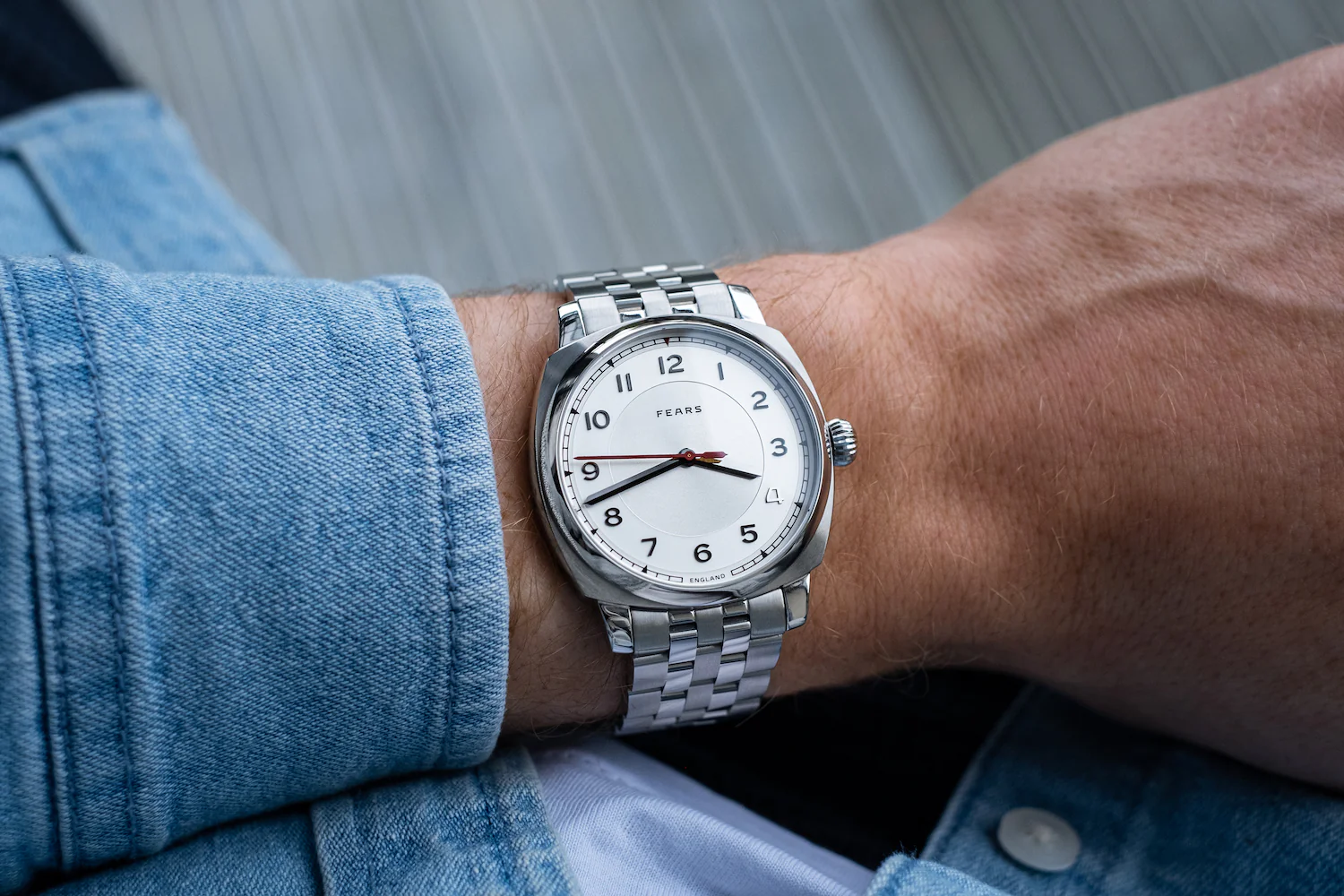 Fears Brunswick 40 Silver Bracelet Watch - Image 3