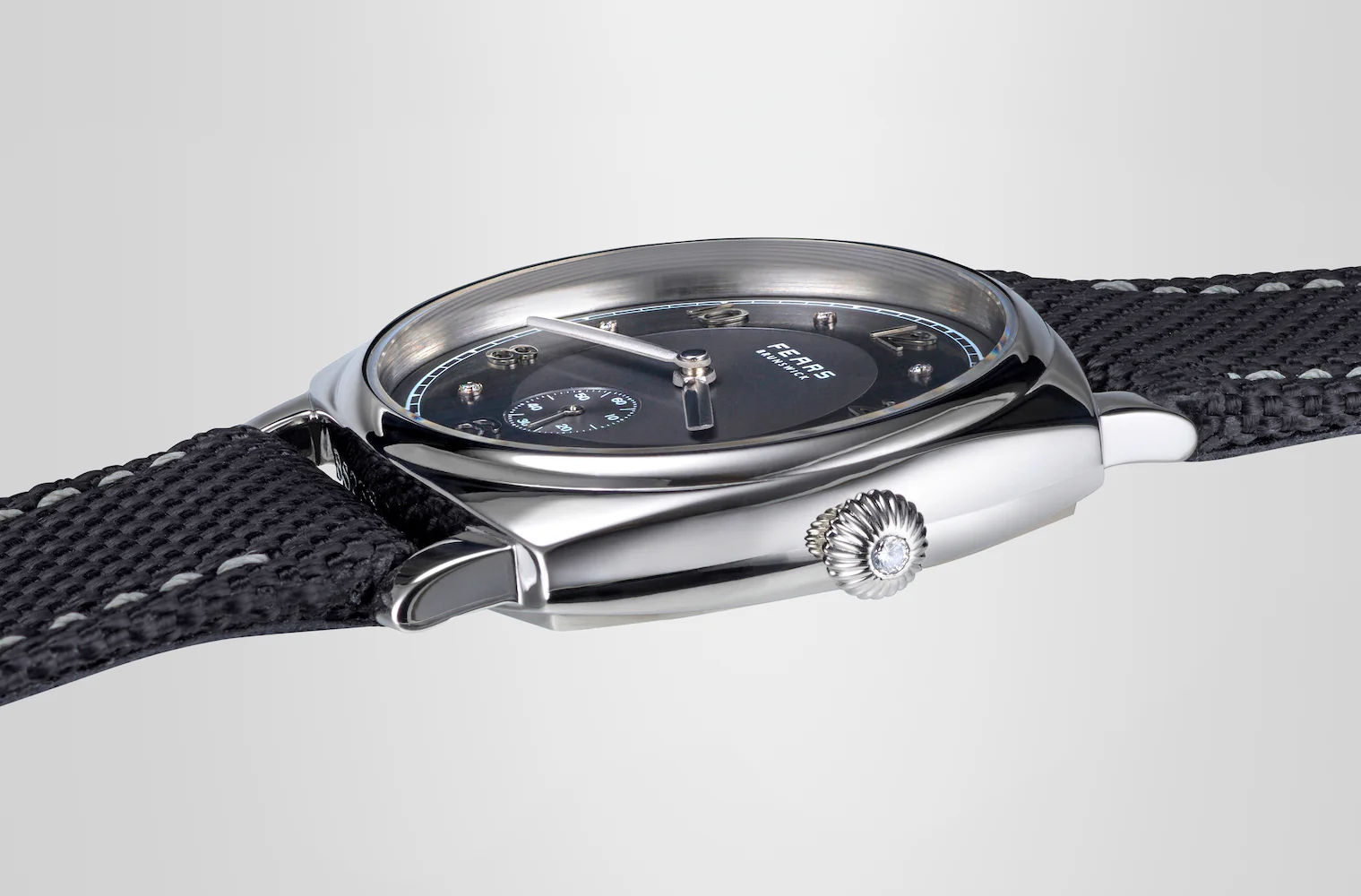 Fears Brunswick PT Anthracite Grey Diamond Watch - Image 3