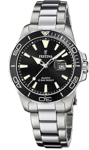 Festina Three Hands Date Ladies
