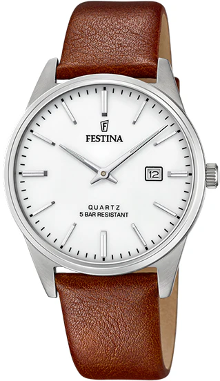 Festina Two Hands Date Mens Watch